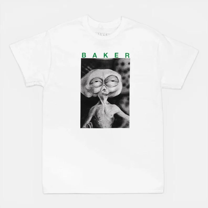 Baker - Block Busters Tee White