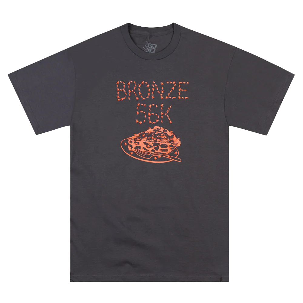 Bronze - Flies T-Shirt Charcoal