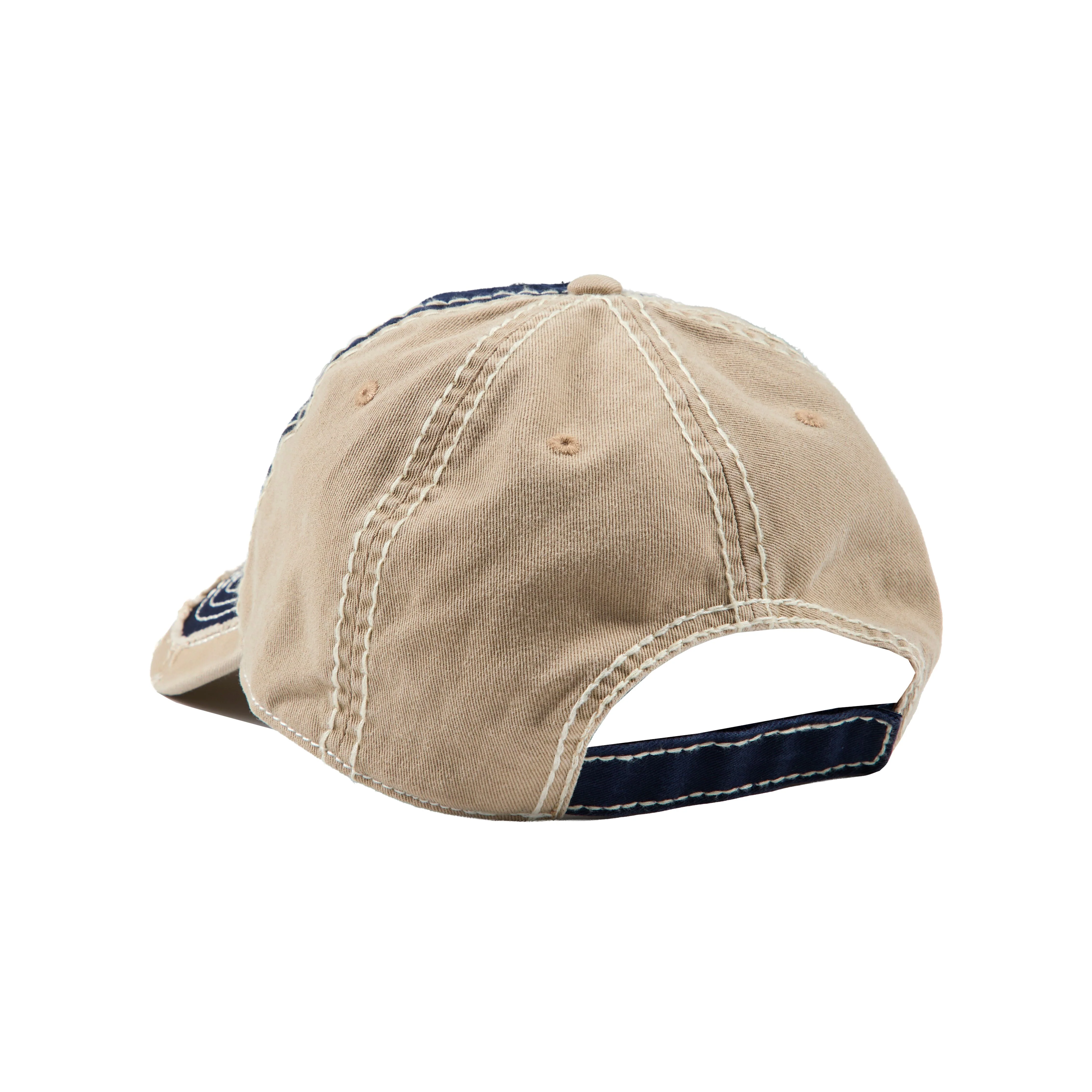 Bronze - Madness Distressed Dad Cap Navy/Olive - Image 2