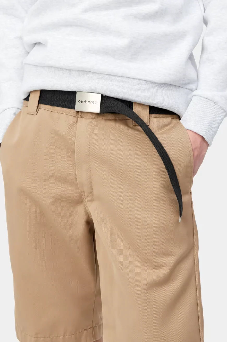 Carhartt WIP - Clip Belt Chrome Black - Image 3
