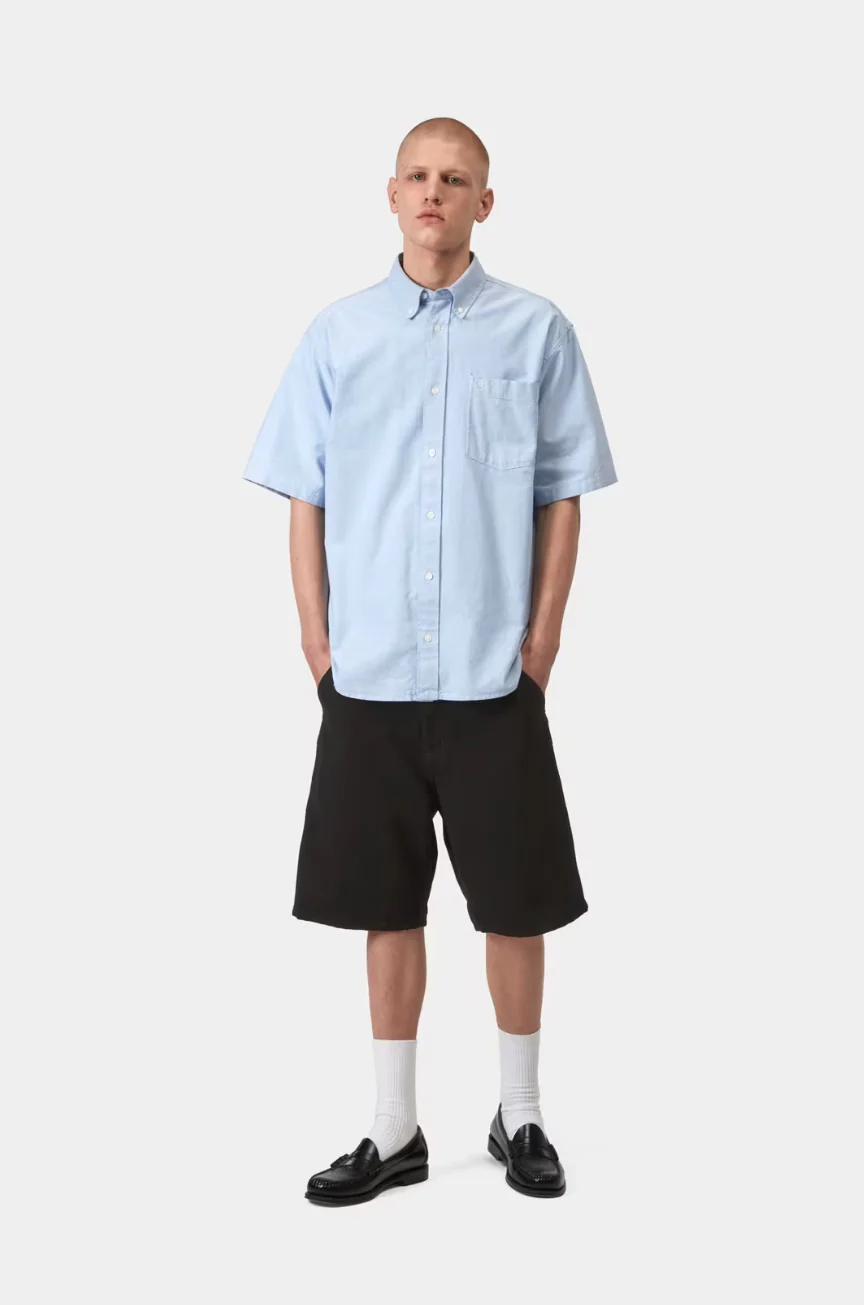 Carhartt WIP - Single Knee Short Black Rinsed - Image 6