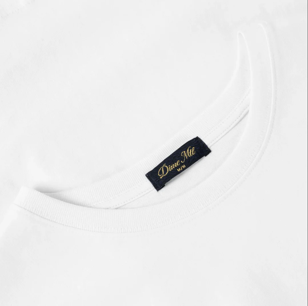 Dime - Classic Small Logo T-Shirt White - Image 2