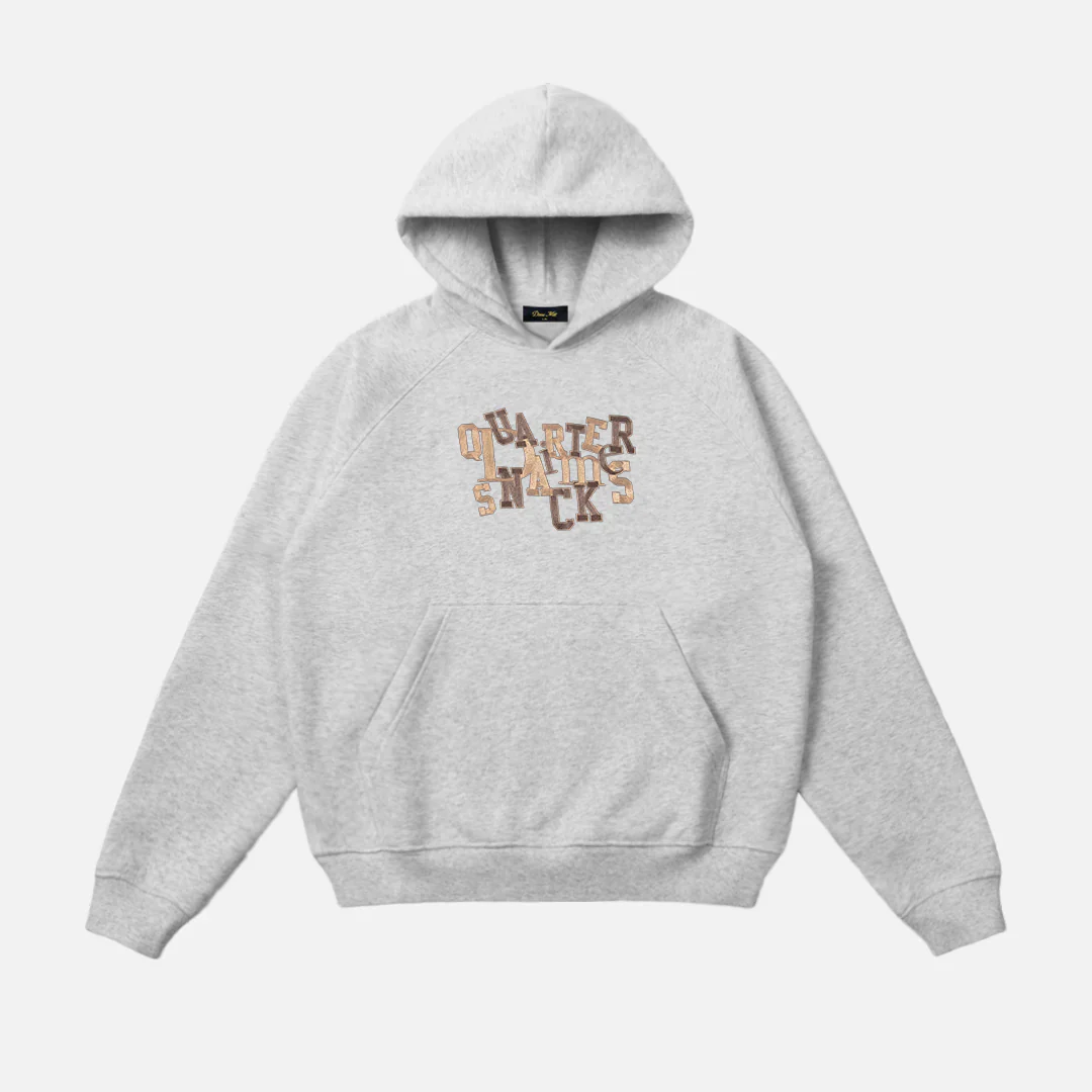 Dime x Quartersnacks - Jumble Hood Heather Grey