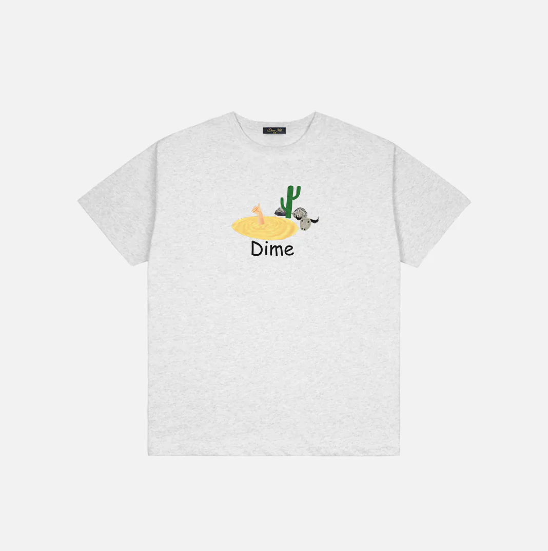 Dime - Quicksand T-Shirt Ash