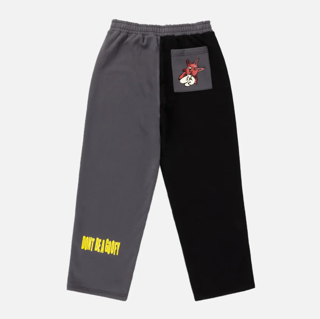 Dime X Glo Gang - Glo Dime Sweatpants Black/Charcoal - Image 2