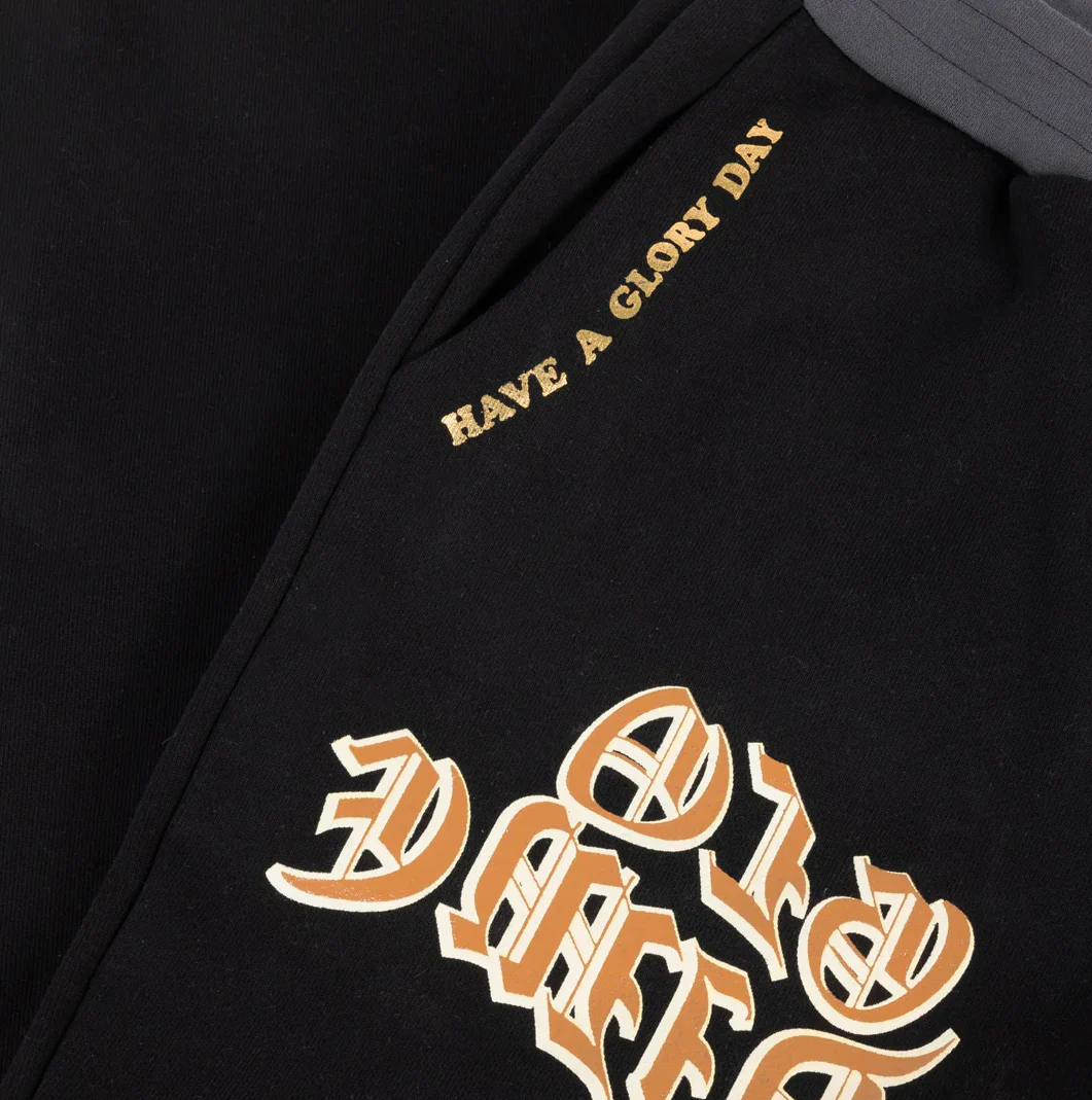 Dime X Glo Gang - Glo Dime Sweatpants Black/Charcoal - Image 4