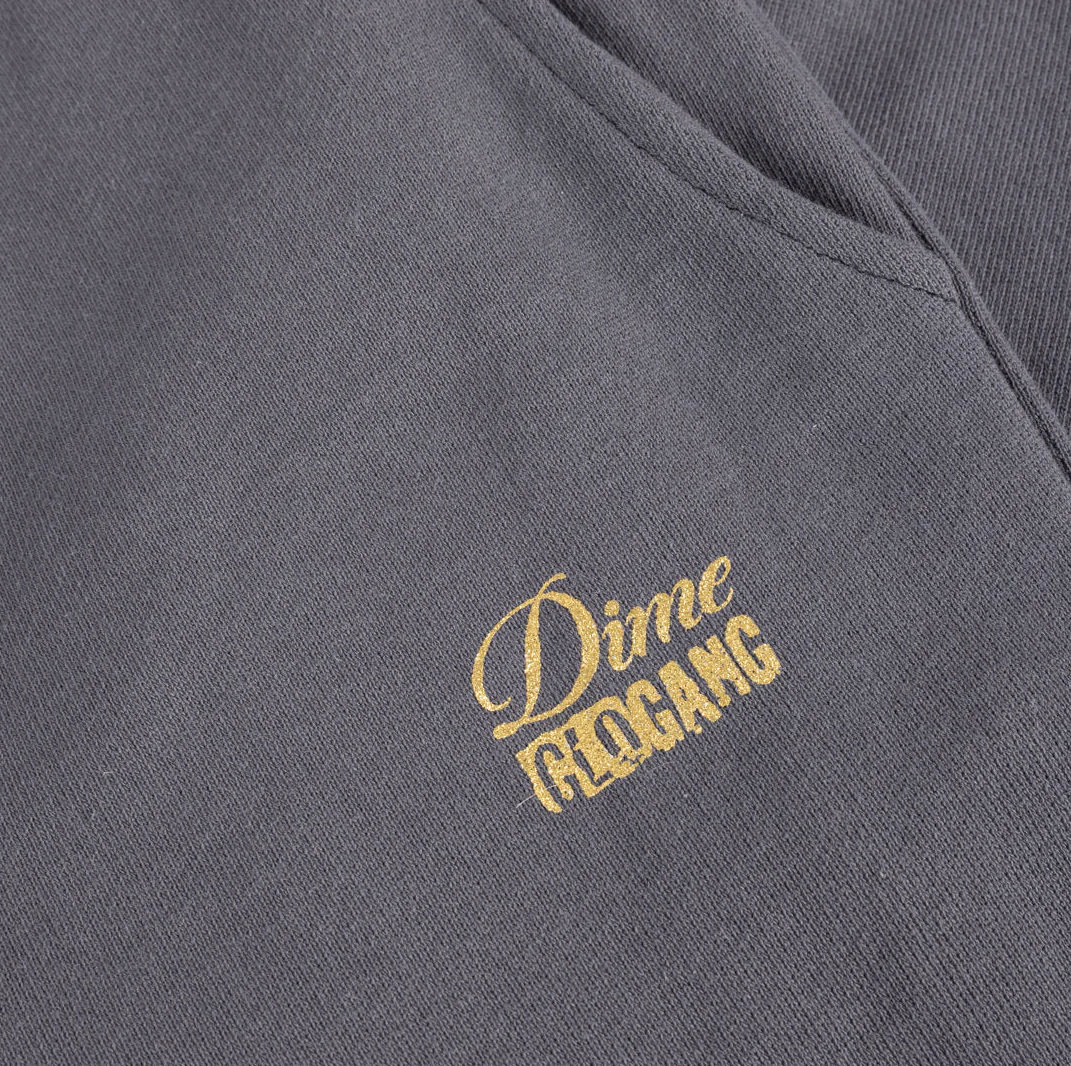 Dime X Glo Gang - Glo Dime Sweatpants Black/Charcoal - Image 5