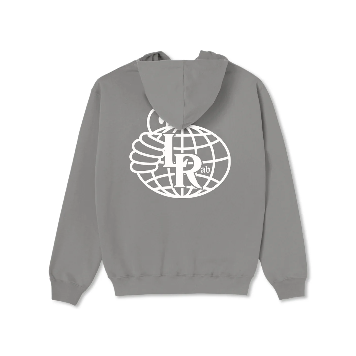 Last Resort AB - Atlas Monogram Hoodie Fog Grey - Image 2