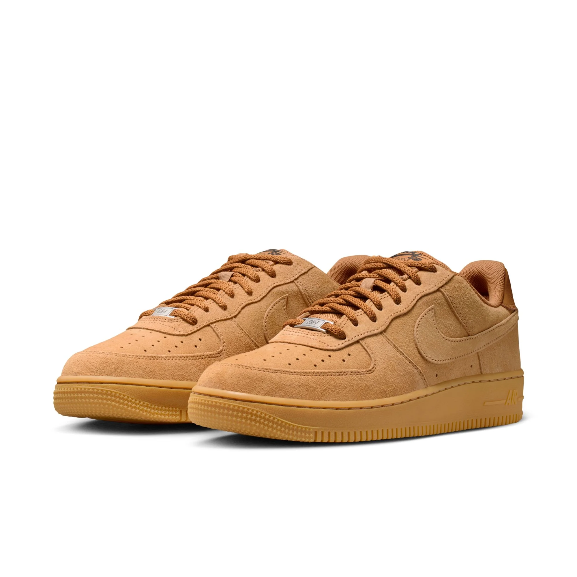 Nike SB - Air Force 1 Flax / Flax - Black - Gum - Image 3