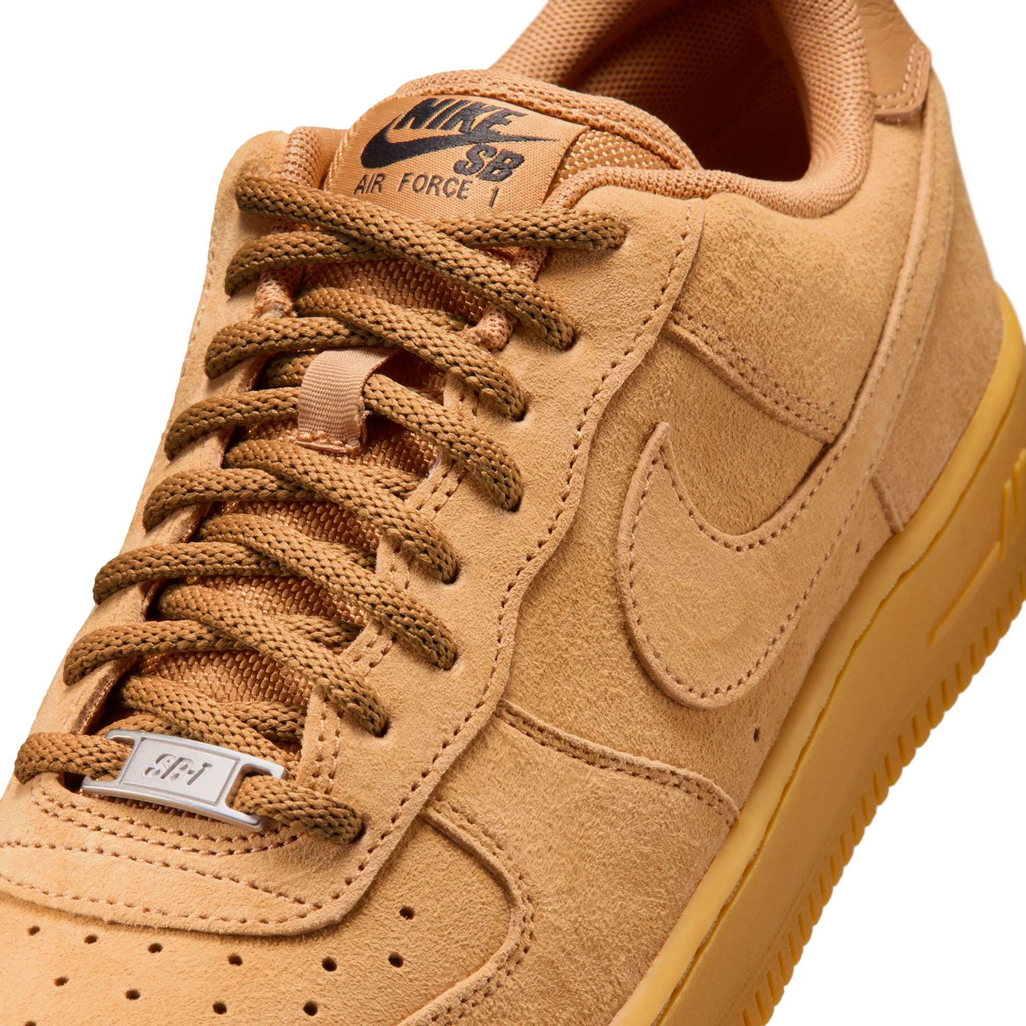 Nike SB - Air Force 1 Flax / Flax - Black - Gum - Image 4