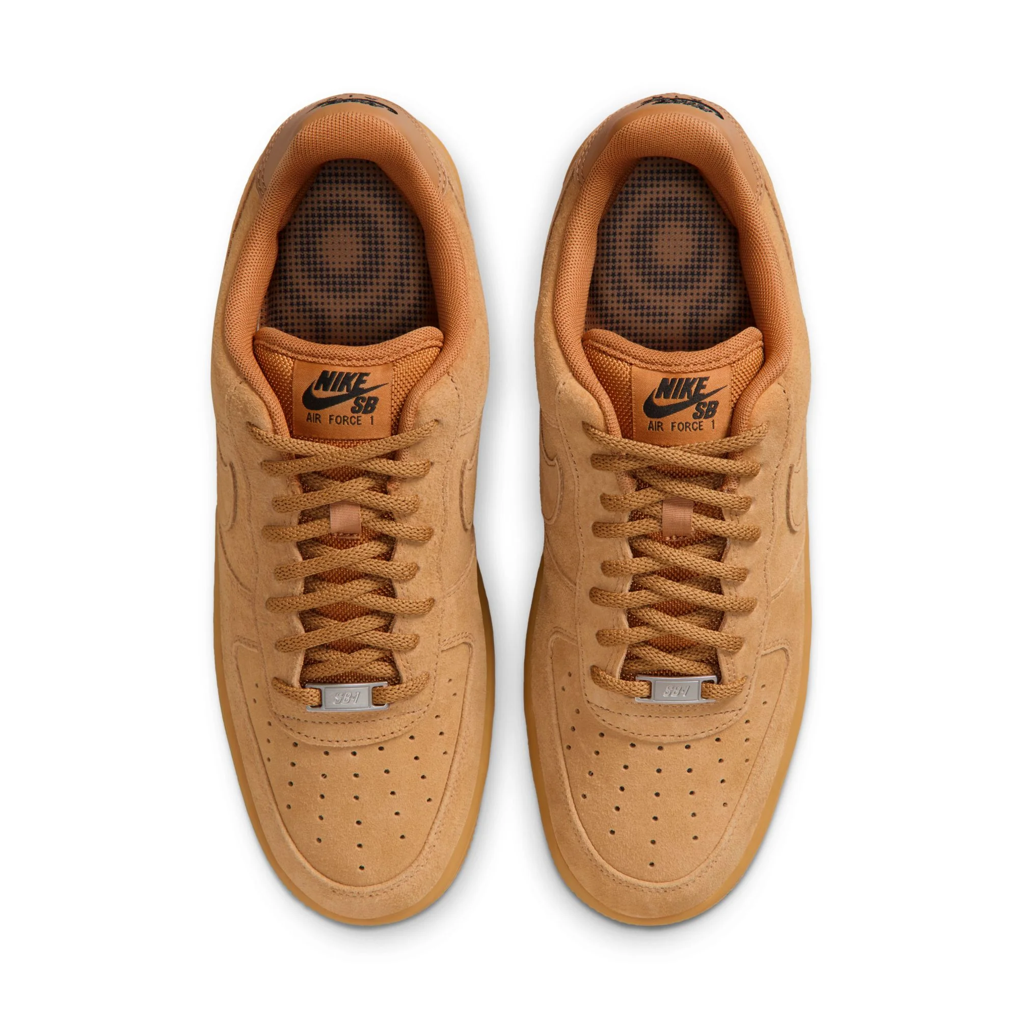 Nike SB - Air Force 1 Flax / Flax - Black - Gum - Image 5
