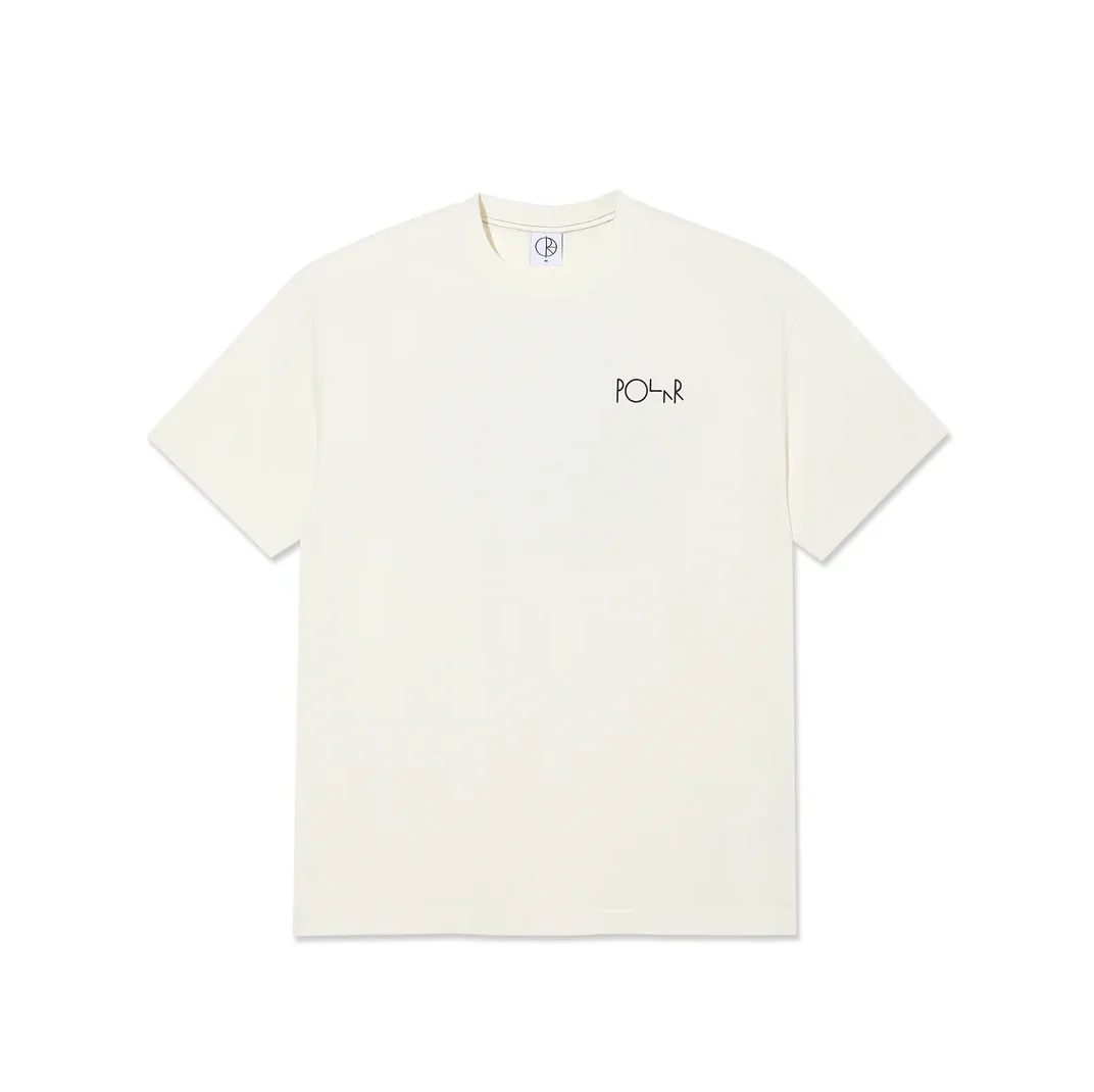 Polar - Contrast Tee | Fill Logo Ivory/Black - Image 2
