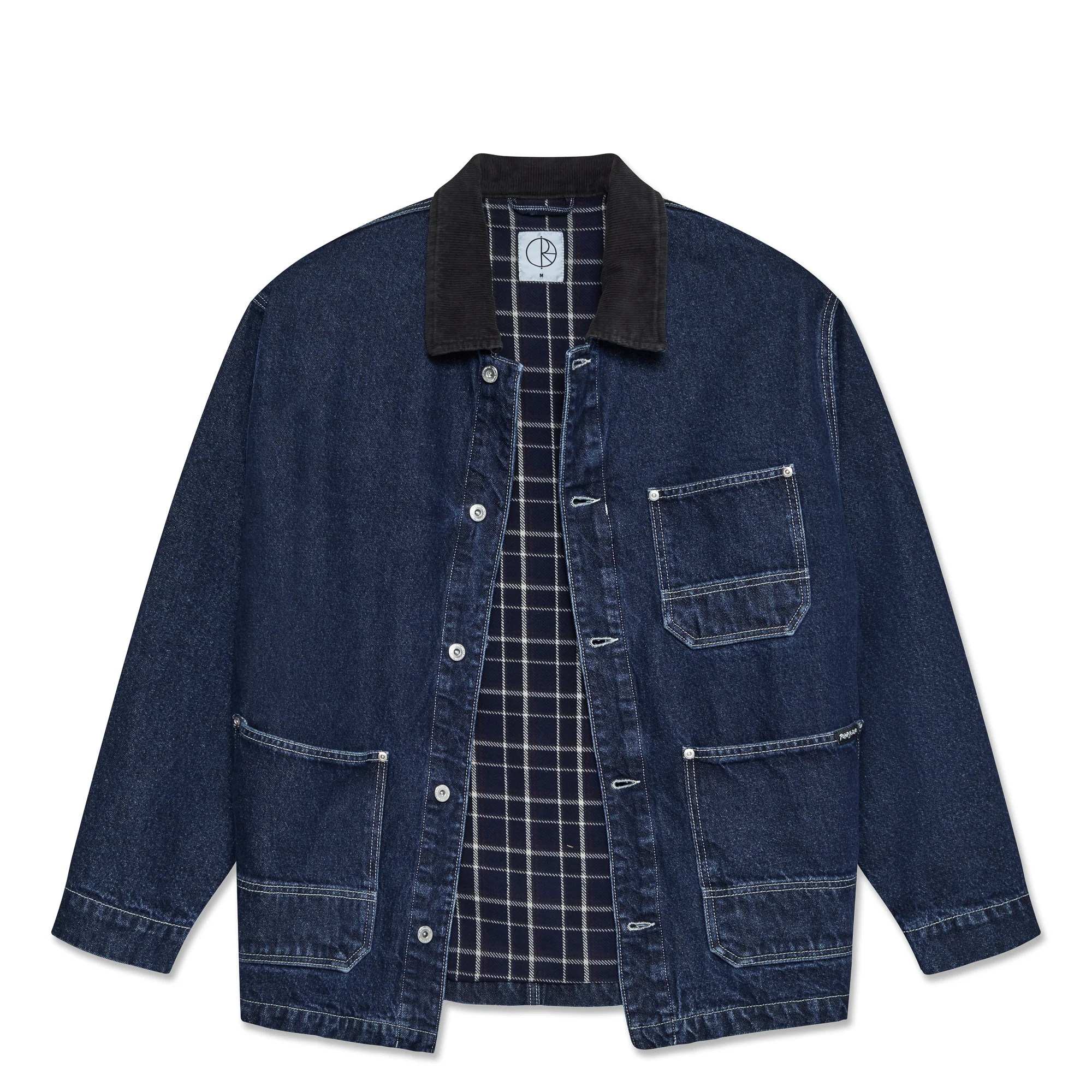 Polar - Ezra Jacket With Flannel Lining Indigo - Image 2