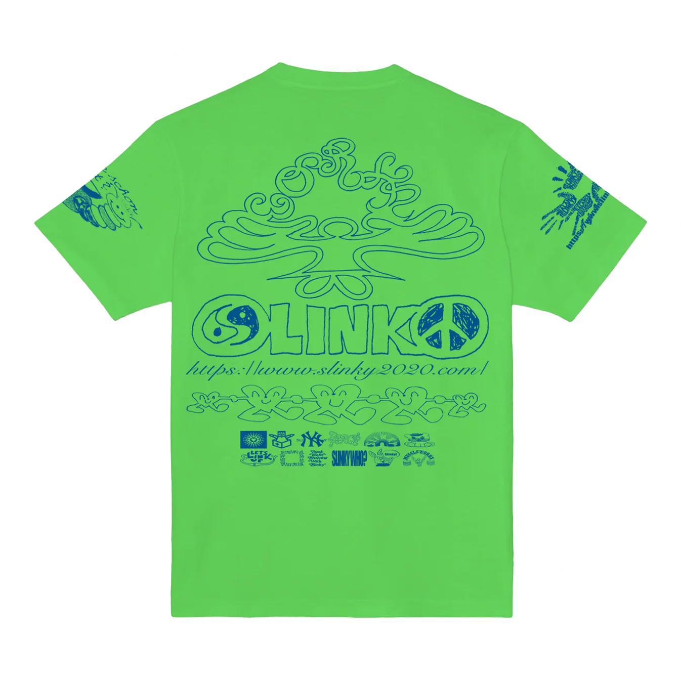 Slinky - Each One Teach One Tee Lime - Image 2